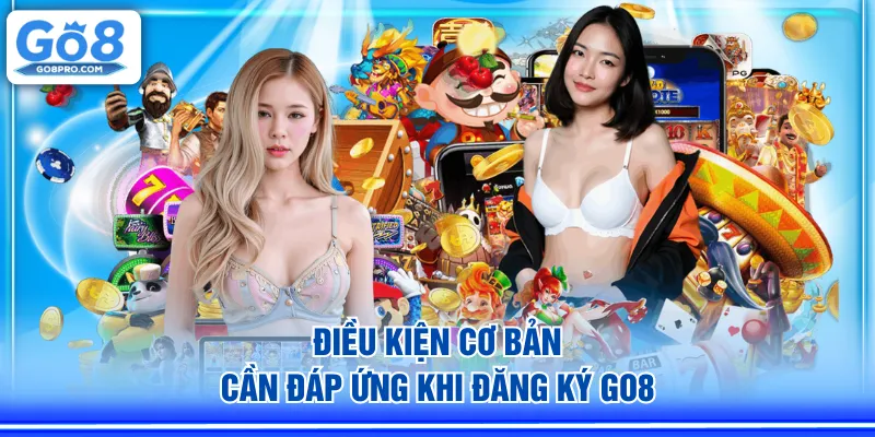 Điều kiện cơ bản cần đáp ứng khi đăng ký GO8